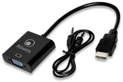  ATLANTIS-LAND Convertitore HDMI Maschio a VGA Femmina + Audio