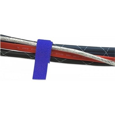 / Rotolo di Velcro Fermacavi Lunghezza 25 m Larghezza 16 mm Blu