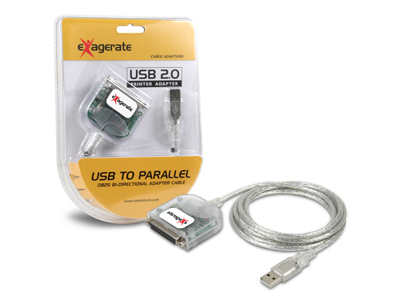 HAMLET Cavo adattatore USB/Parallelo DB25 Bi-Direzionale 