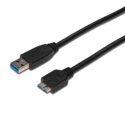  Cavo USB 3.0 A/BMicro M/M NERO 1mt