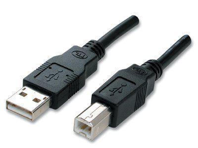  Cavo USB 2.0 A/B Maschio-Maschio 3mt