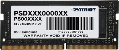  PATRIOT So-Dimm DDR4 3200 Laptop 16Gb 1.20V