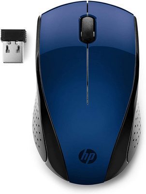 HP 220 Wireless Ottico Mouse Bianco/Blu/Nero/Rosso 