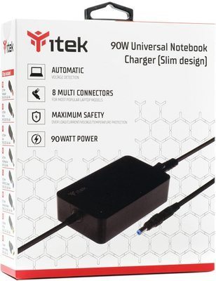 ITEK Alimentatore Universale x Notebook da 65Watt SLIM 