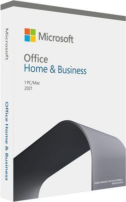 / MICROSOFT OFFICE 2021 Home And Business Medialess