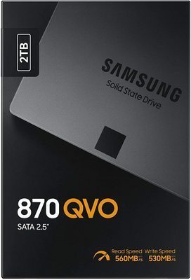 SAMSUNG 2Tb 870 QVO SATA 6Gbps SSD 2.5  
