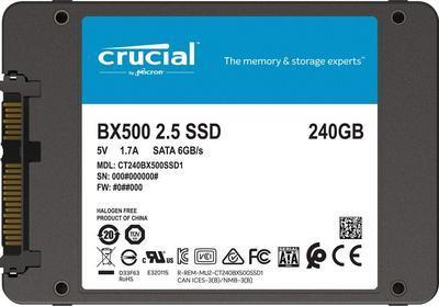 CRUCIAL SSD Solid State Disk BX500 240Gb 2,5  SATA3 