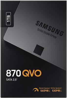 / SAMSUNG 1Tb 870 QVO SATA 6Gbps SSD 2.5