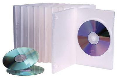  Custodia DVD trasparente
