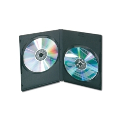  Custodia DVD Dual black 5pz