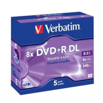 VERBATIM Dvd+R 8x 8.5Gb Dual Layer