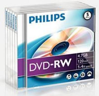  PHILIPS Dvd-Rw 4x 4.7Gb