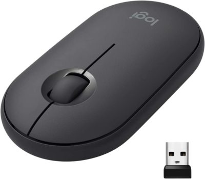 / LOGITECH PEBBLE Wireless Ottico Mouse BT