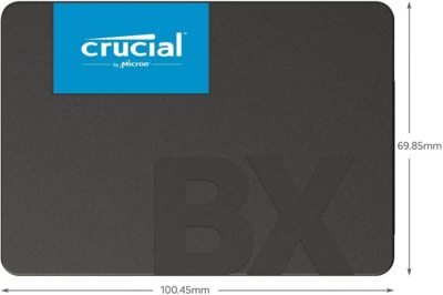 CRUCIAL SSD Solid State Disk BX500 500Gb 2,5  SATA3 