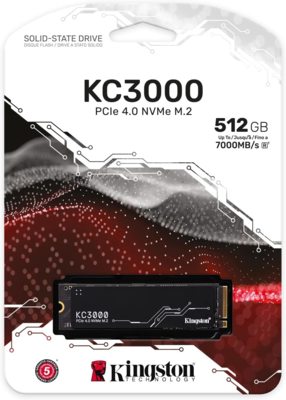 KINGSTON SSD M.2 500GB SKC3000S/512G PCle 4.0 