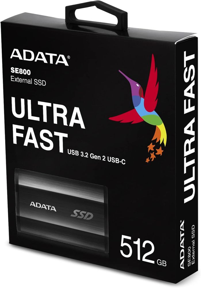 A-DATA SE800 SSD Esterno USB-C 512Gb  