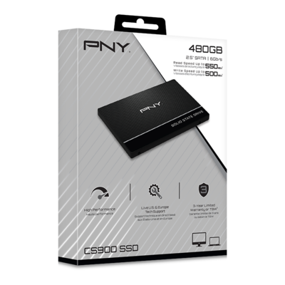 / PNY CS900 SSD Solid State Disk 480Gb 2,5