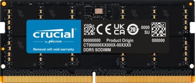 / CRUCIAL So-Dimm DDR5 4800MHz Laptop 32Gb 1.10V