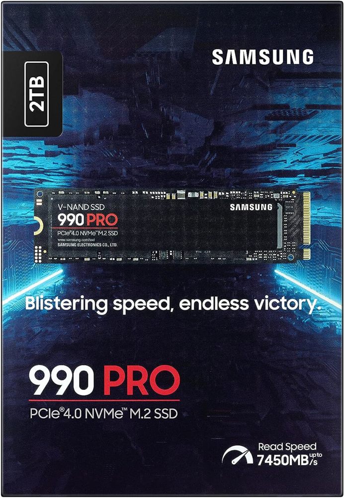  SAMSUNG SSD 990 PRO M.2 2TB MZ-V9P2T0BW PCle 4.0  