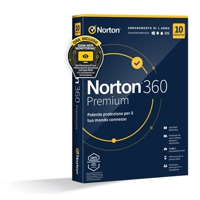  NORTON 360 PREMIUM 10 dispositivi