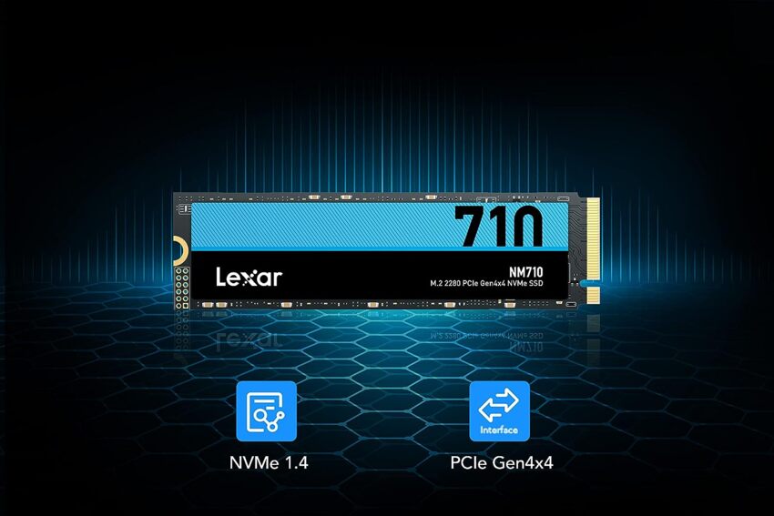 LEXAR SSD M.2 1TB NM710 PCIe 4.0  