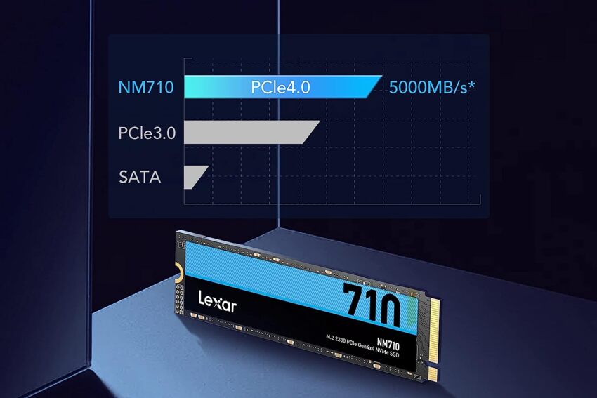 LEXAR SSD M.2 1TB NM710 PCIe 4.0  