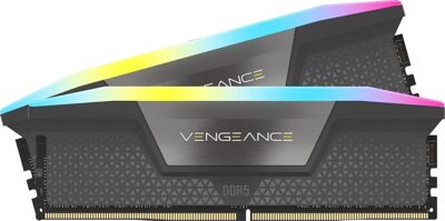 CORSAIR VENGEANCE RGB DDR5 RAM 32GB (2x16GB) 5600MHz CL40 AMD EXPO 